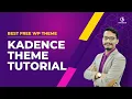 Kadence Theme Tutorial The Best Free WordPress Theme