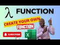 Master the LAMBDA Function in Excel Step-by-Step Tutorial for Custom Formulas