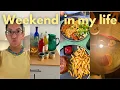 weekend in my life hiit workout bar nena speakeasy date night 5 mile stress run
