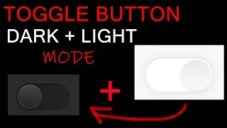 CSS Javascript Toggle Button
