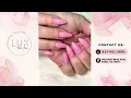 Beautiful March Nails at Lux Nail Bar in Keller TX