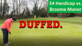 54 Handicap Golfer vs 9 Holes - Broome Manor Golf Course