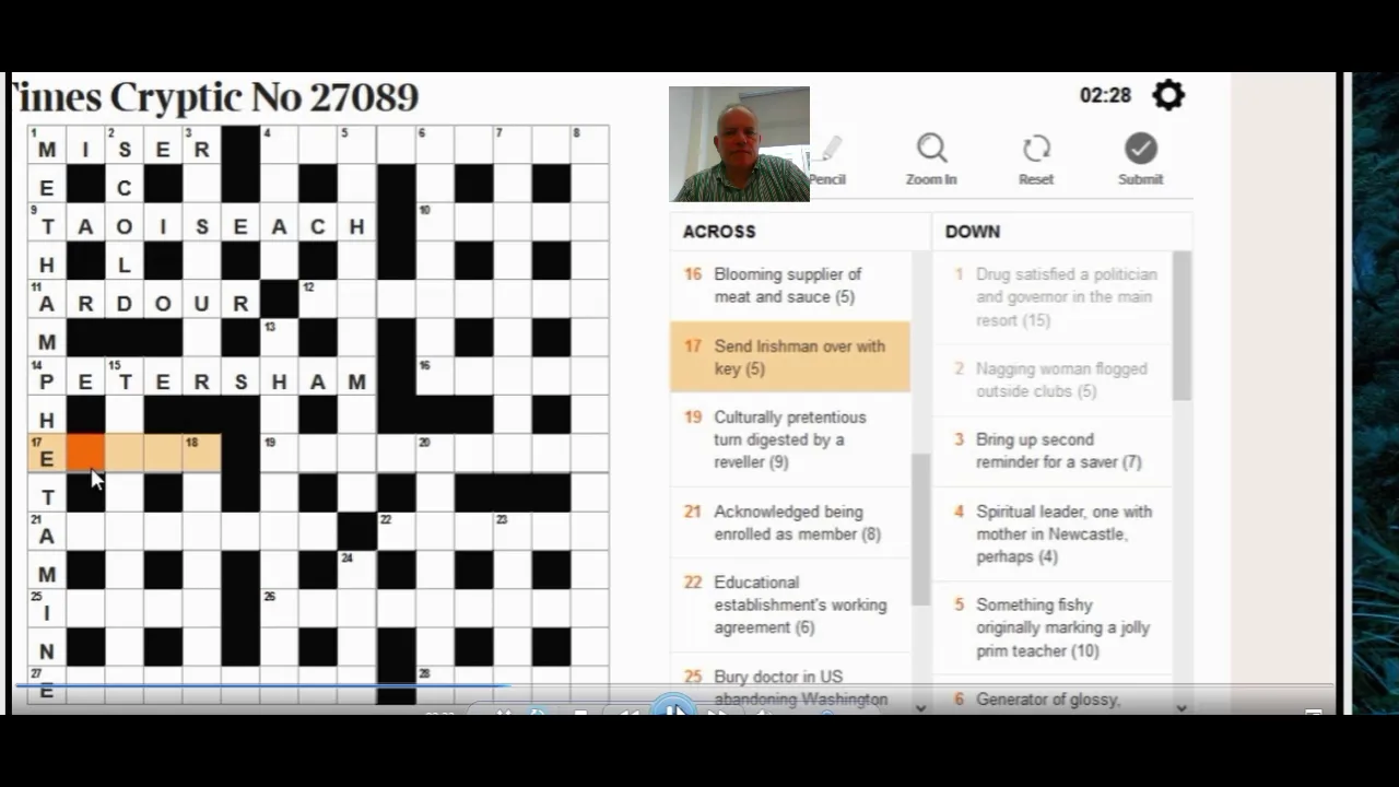 Times Crossword 27,089