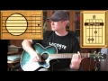 She Moves In Her Own Way - The Kooks - Acoustic Guitar Lesson