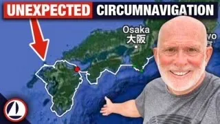 Sailing with Dolphins in Japan`s Busy Shipping Lanes