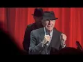 Leonard Cohen, So long Marianne, Dublin 11-09-2013