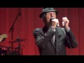 Download Lagu Leonard Cohen, So long Marianne, Dublin 11-09-2013