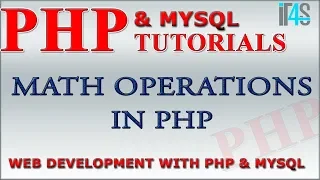 PHP Tutorial PHP Math Functions with examples