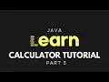 Part III - Calculator using switch case