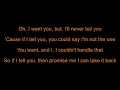 Bella Kay - Promise? (Karaoke)