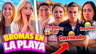24 HRS HACIENDO BROMAS A LA FAMILIA 😂😈| Hermanas JM 