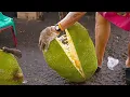 Download Lagu de grootste vrucht op aarde! jackfruit-snijvaardigheden - Thais straatvoedsel