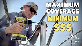 DIY CATAMARAN AWNING for UNDER $2000 – Classic Cat Reno | SailAway 226