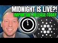 CARDANO ADA - MIDNIGHT IS LIVE?!! IMPORTANT RELEASE TODAY!