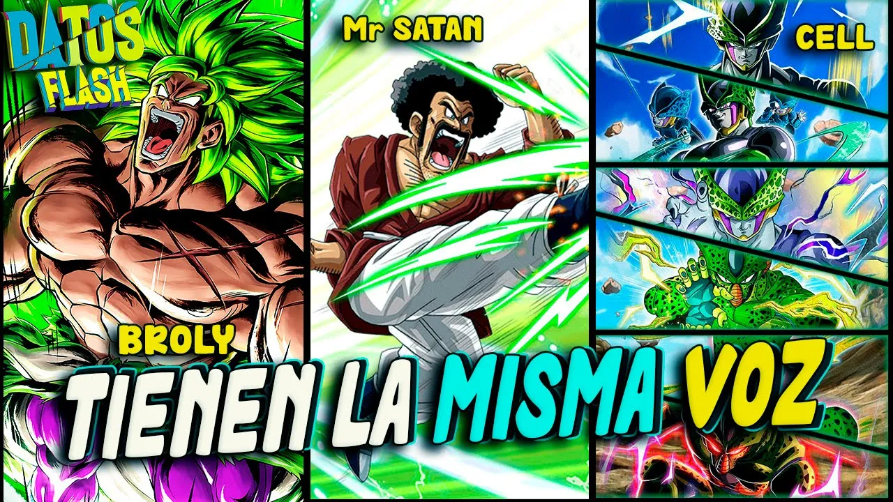 3 personajes ICÓNICOS con la MISMA Voz