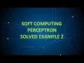 Perceptron Example 2