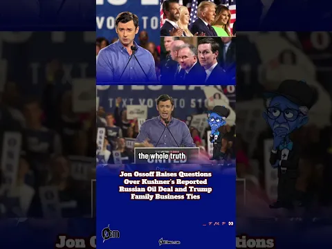 Jon Ossoff: "soon they'll be testifying before Congress" #corruption