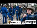 ARIAT VS WRANGLER Testing 3 Boot Cut Jeans Vintage Boot Cut Clothing Review 2022