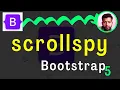 Bootstrap Scrollspy Bootstrap 5 Tutorial Episode