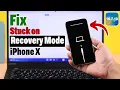 Fix - support apple restore iPhone X Get Out of Recovery Mode