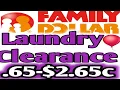 2026 Family Dollar Laundry Clearance