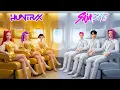 Lagu KPOP Demon Hunters: Gold vs Silver From Huntrix vs Saja Boys in Airplane! | SAJA Boys x Huntrix