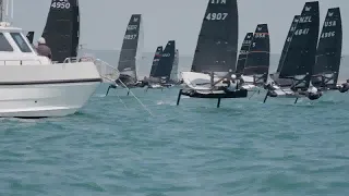 Sailing World on Water June 16.23 Holcim PRB Hague In-Port, Royalty on Malizia, WingKite, UK Moths