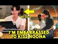 Download Lagu Lee Chae Min Expression While Watching Kiss Scene in Episode of Bon Appetit Your Majesty he is cute