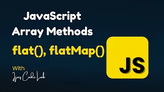 Using Array flat and flatMap method - JavaScript Array Methods