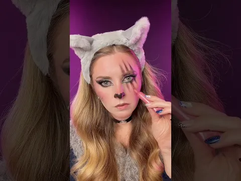 Paulas wolfera Halloween Look 🐺🩸🖤 ich schminke mich NUR mit meinen Produkte!!