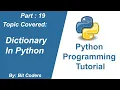 Python Tutorial for Beginners Dictionary Data Type Explained Bit Coders In Hindi