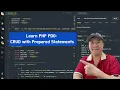 Learn PHP PDO CRUD with Prepared Statements