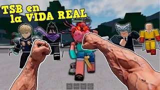 😱 Jugando TSB en la VIDA REAL en Los Campos de Batalla Mas Fuertes Roblox 😲