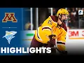 Minnesota vs Long Island | NCAA College Hockey | Highlights - November 14, 2025