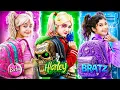 Download Lagu الفقيرة Barbie ضد الغنية Bratz ضد غنية للغاية Harley Quinn في المدرسة! من