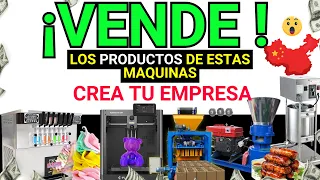 🔥 25 Máquinas FÁCILES de Importar desde CHINA para Crear TU Negocio desde Casa y Ganar Más Dinero