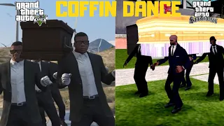 Download GTA 5 COFFIN DANCE MEME vs GTA SAN ANDREAS COFFIN DANCE MEME - Coffin Dance Meme in GTA San Andreas MP3