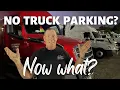 Where to find parking when the truck stops are full