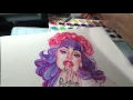 First Time Use of Angora Watercolors