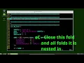 Vim 29 Folding Text pt4 Nested Folds