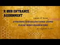 Dynamic visualizations using FLASK web framework K-HUB KIET-KAKINADA GCC