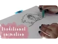Traditional Animation Animating on Paper