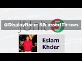 DisplayName assertThrows