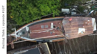 Wooden boat building carpentry: 2 years later we still have rotten parts left! — Sailing Yabá #107
