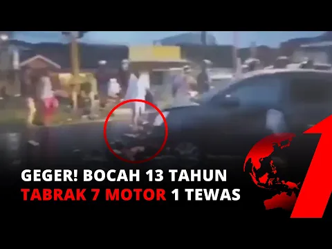 Kecelakaan Maut! Mobil Tabrak 7 Motor di Bantul, Pengemudi Masih Berusia 13 Tahun | tvOne