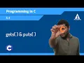 gets fgets puts Programming in C EST102 KTU Malayalam