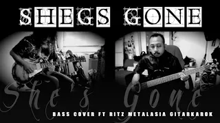 Download 🎧 #Basscover She's Gone ft Ritz Metalasia #GitarKarok MP3