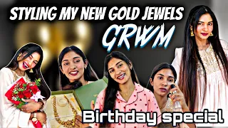 BIRTHDAY SPECIAL GRWM ✨♥️| haram poda mudiyala 🥲 | #hinanbargale 