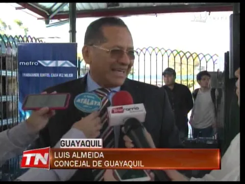 Inauguran dos nuevas paradas de la metrovía en el Guasmo Sur