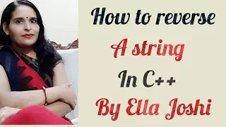 How to reverse a string without using strrev function in c